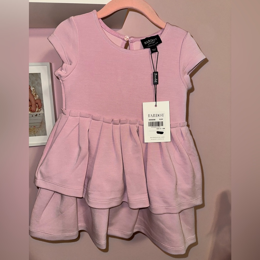 Brand new, never worn Bardot baby dress. Size 12-18 months
